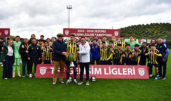 U15 Geli�im Ligi'nde �ampiyon Fenerbah�e A.�. Oldu