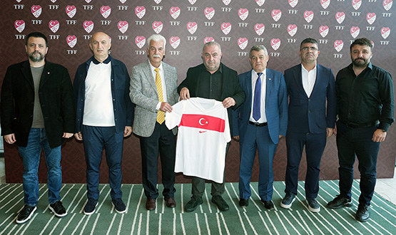 Trkiye Saha Komiserleri Derneinden TFF'ye Ziyaret