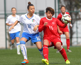 U17 Womens lose to Italy: 6-0