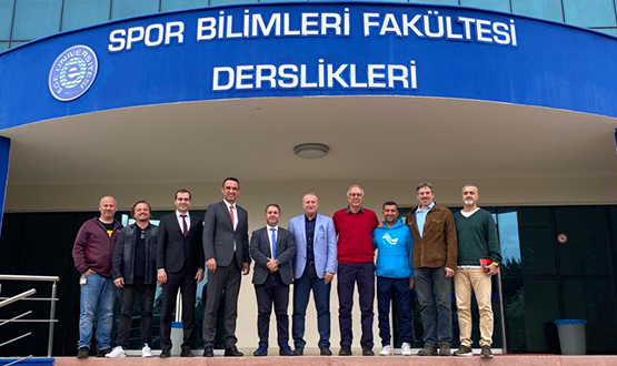 TFF Hakem Akademisi, Ege niversitesi Spor Bilimleri Fakltesi'ni Ziyaret Etti