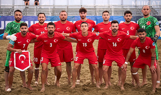 Plaj Futbolu Mill Takmmz, A Ligi Play-Out lk Manda Estonya'ya 4-3 Yenildi