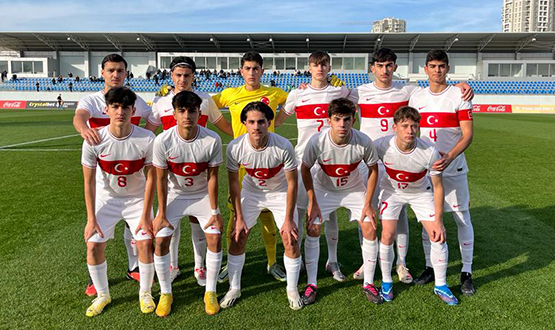 U17 Mill Takmmz, Grcistan'a 2-1 Yenildi