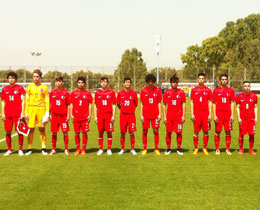 U16s National Team lose to Ukraine: 2-0