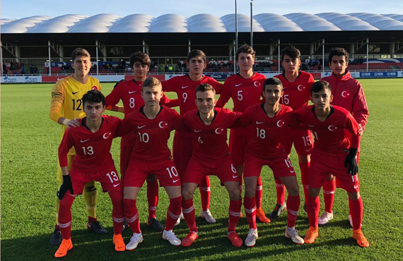 U15s lost against England: 7-2