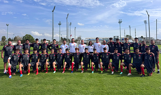 U16 Mill� Tak�m�m�z, �svi�re Ma��n�n Haz�rl�klar�na Ba�lad�