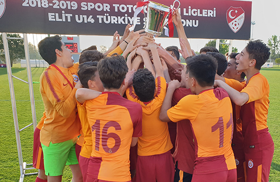 Spor Toto Geliim Elit U14 Ligi'nde ampiyon Galatasaray A.