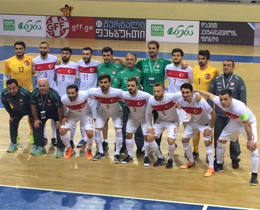 Futsal Milli Takm, Grcistana 1-0 yenildi