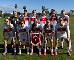 U19 Kad�n Mill� Tak�m�m�z �zbekistan Kar��s�nda