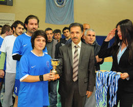 Engel Yok Futsal Turnuvas dzenlendi