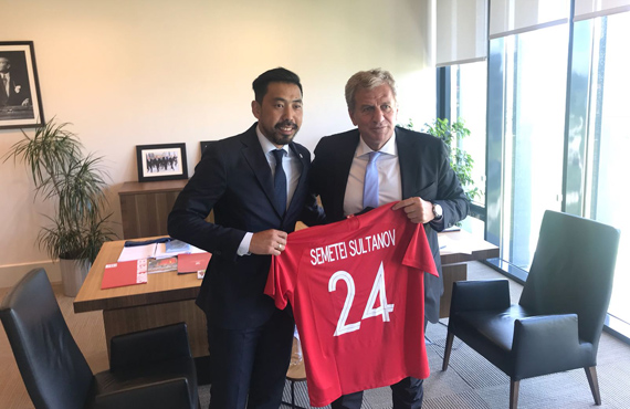 Krgzistan Futbol Federasyonu Bakanndan TFF'ye ziyaret