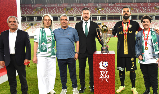 Trendyol 1. Lig'e Ykselen Alagz Holding Idr Futbol Kulb Kupasn Ald