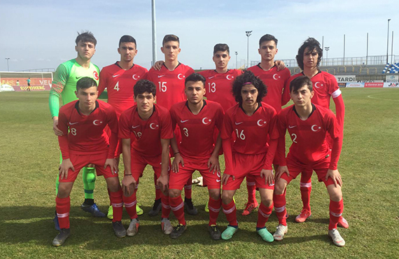 U16 Milli Takm Hrvatistan ile 1-1 berabere kald