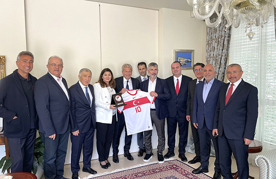 Bakan Servet Yardmc'dan Lksemburg Bykelisi lk'a ziyaret