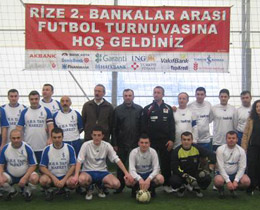 Rize 2. Bankalararas HiF Turnuvas balad