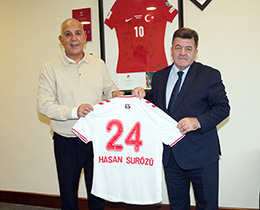 Alaattin Yavuz G&uuml;ne��ten Hasan Sur&ouml;z&uuml;�ne Ziyaret