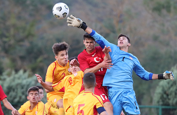 U16 Milli Takmmz, Kuzey Makedonya ile 0-0 berabere kald