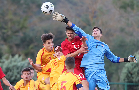 U16 Milli Takmmz, Kuzey Makedonya ile 0-0 berabere kald