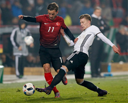 mit Milli Takm, Almanyaya 1-0 yenildi