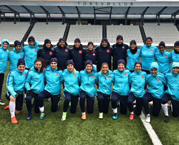 Womens A National Team beat Luxembourg: 9-1
