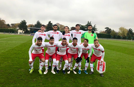 U20 Milli Takımı, Fransa'ya 4-0 yenildi