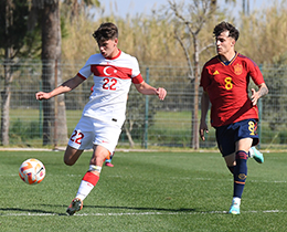 U17 Milli Takmmz, spanya ile 0-0 Berabere Kald