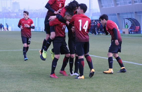 U15s beat Belarus: 3-0