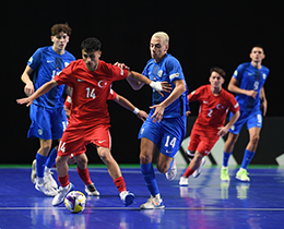 Futsal U19 Millî Takmmz, Avrupa ampiyonasnda Slovenyaya 4-1 Yenildi