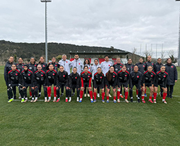 U17 K�z Mill� Tak�m�m�z, A Ligi Ma�lar� Haz�rl�klar�na Ba�lad�