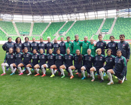 Womens A National Team lose to Croatia: 3-0