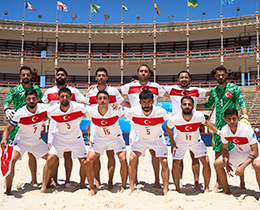 Plaj Futbolu Millî Takmmz, Fransa’ya Malup Oldu