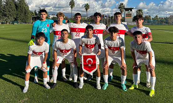 U16 Mill Takmmz, Almanya ile 2-2 Berabere Kald