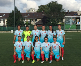 Womens U17s beat Hungary: 4-2
