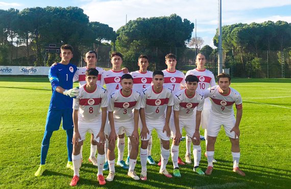 U17 Milli Takm, Aspire Academy'i 8-0 yendi