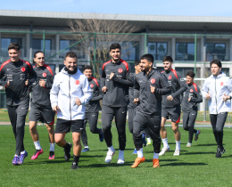 �mit Mill� Tak�m�m�z, H�rvatistan Ma�� Haz�rl�klar�na Devam Etti