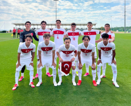 U17 Mill&icirc; Tak�m�m�z, �talya ile 3-3 Berabere Kald�