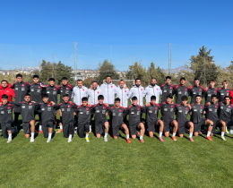 U17 Mill� Tak�m�m�z, Kuzey Makedonya Ma�lar� Haz�rl�klar�na Antalya�da Ba�lad�