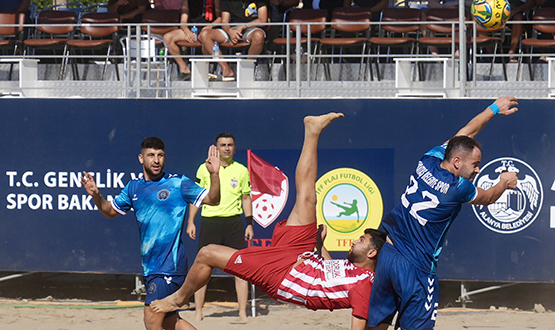 2025 TFF Plaj Futbolu Ligi Sper Finalleri Alanya'da Balad