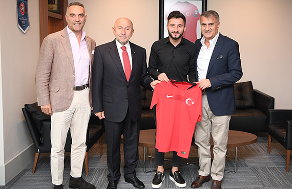 Enver Cenk ahin'den Bakan Nihat zdemir'e ziyaret