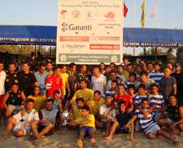 Garanti Plaj Futbolu Ligi Seferihisar Etab ampiyonu Seferihisar Bld.Spor oldu