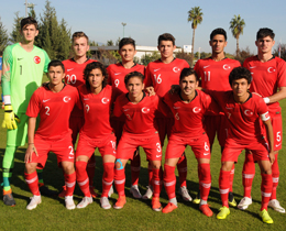 U17s lost against Slovakia: 3-0