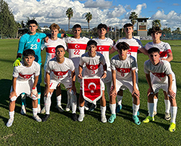 U16 Mill Takmmz, Almanya ile 2-2 Berabere Kald