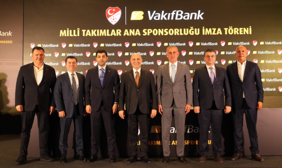 Vak�fBank, Mill� Tak�mlar�m�z�n Ana Sponsoru Oldu