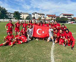 U15 Kız Milli Takımı, Estonyayı 2-1 Yendi