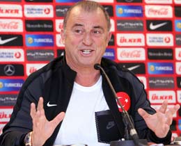 Fatih Terim, basn toplants dzenledi