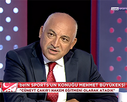 Mehmet Büyükekşi: "Cüneyt Çakıra katkılarından dolayı teşekkür ediyoruz"