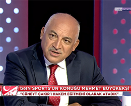 Mehmet Bykeki: "Cneyt akra katklarndan dolay teekkr ediyoruz"