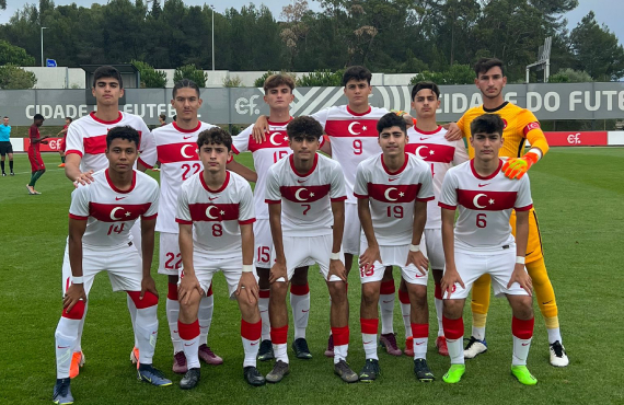 U16 Milli Takmmz, Portekiz'e 2-1 yenildi