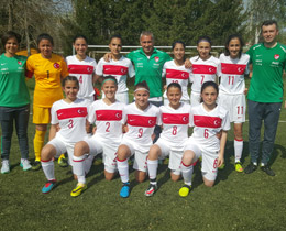  Women U15s draw against Moldova: 1-1