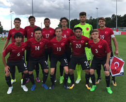 U17s lose to England: 3-2