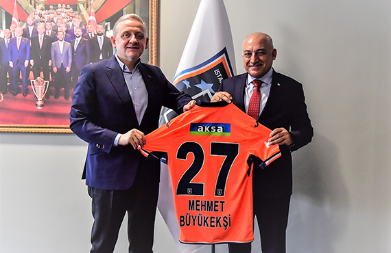 Mehmet Bykeki'den, Medipol Baakehir Futbol Kulb'ne Ziyaret